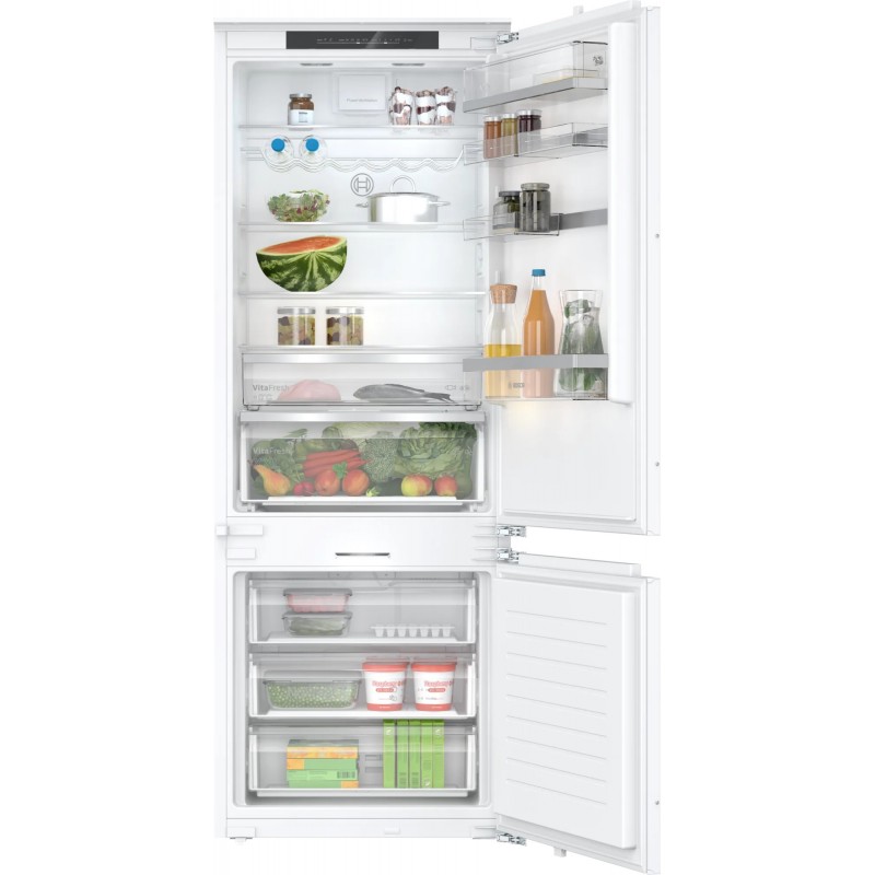 Bosch Serie 4 KBN96ADD0 frigorifero con congelatore Da incasso 381 L D Bianco
