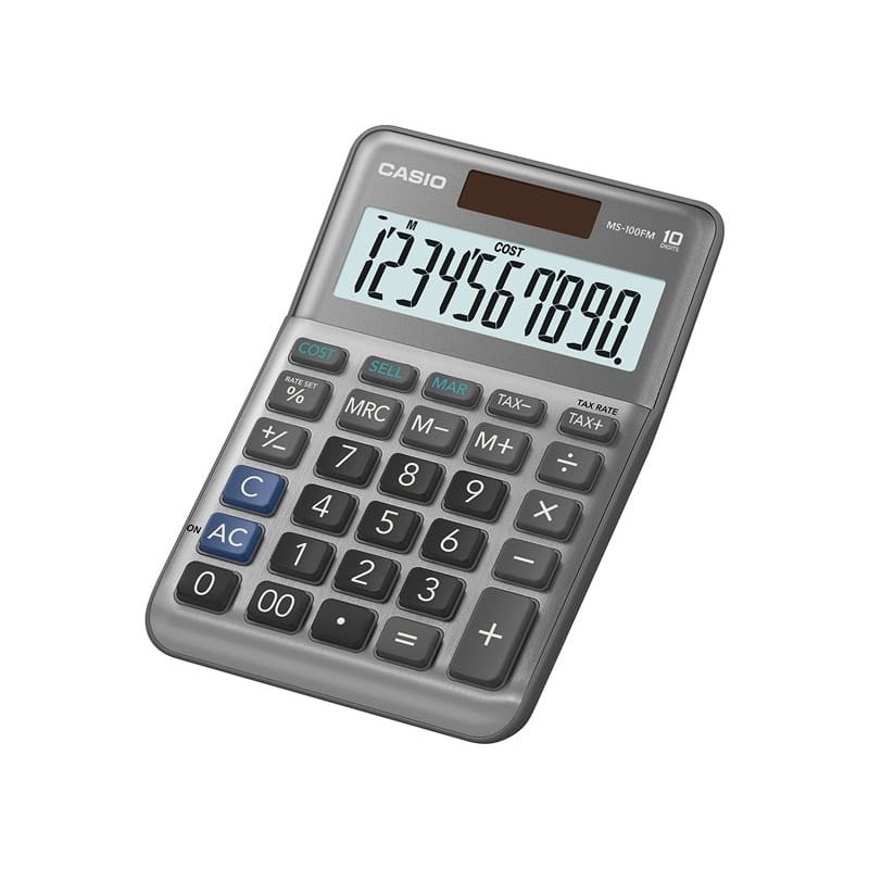 Casio MS-100FM calculatrice Bureau Calculatrice basique Gris