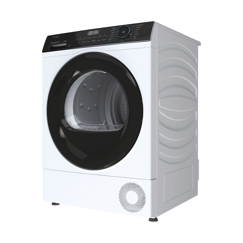 Haier HD100-A2939E-IT secadora Independiente Carga frontal 10 kg A++ Negro, Blanco