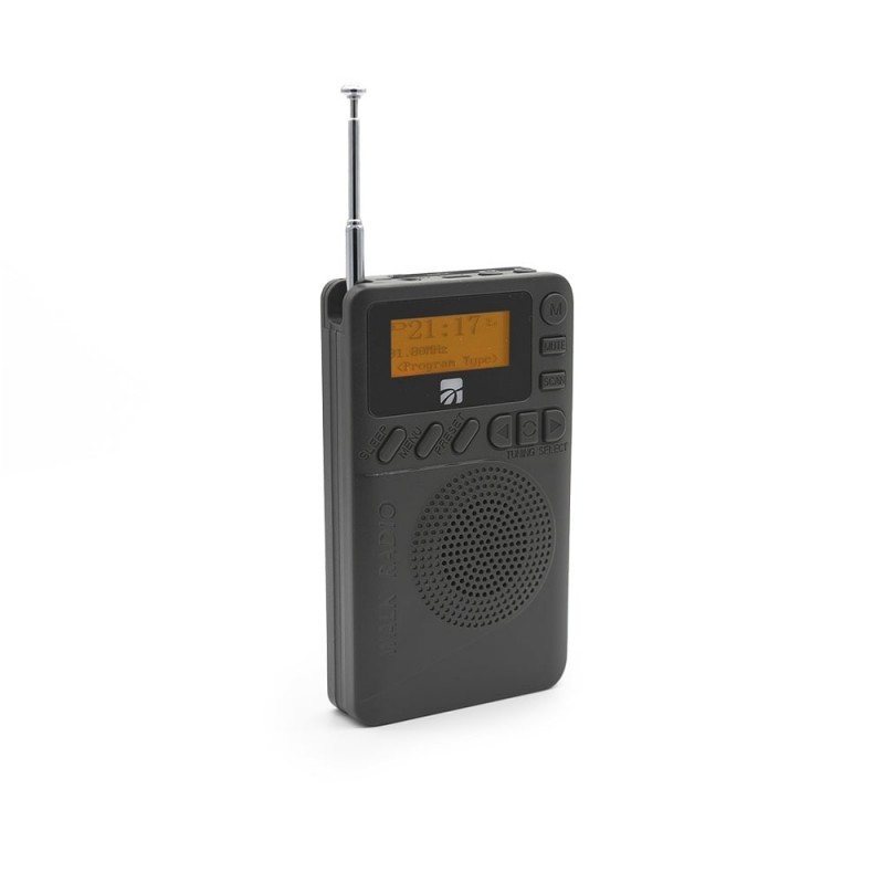 Xtreme Mini Radio DB-9 DAB+ Portable Analogique et numérique Noir