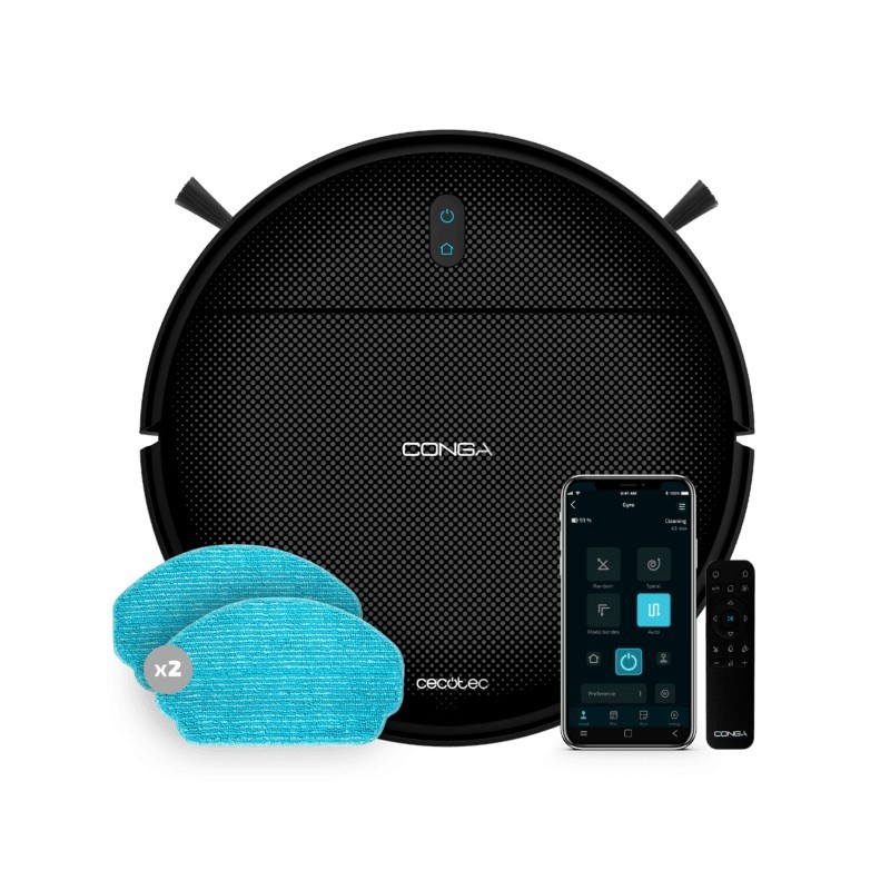 Cecotec Conga 999 Origin X-Treme robot vacuum Black