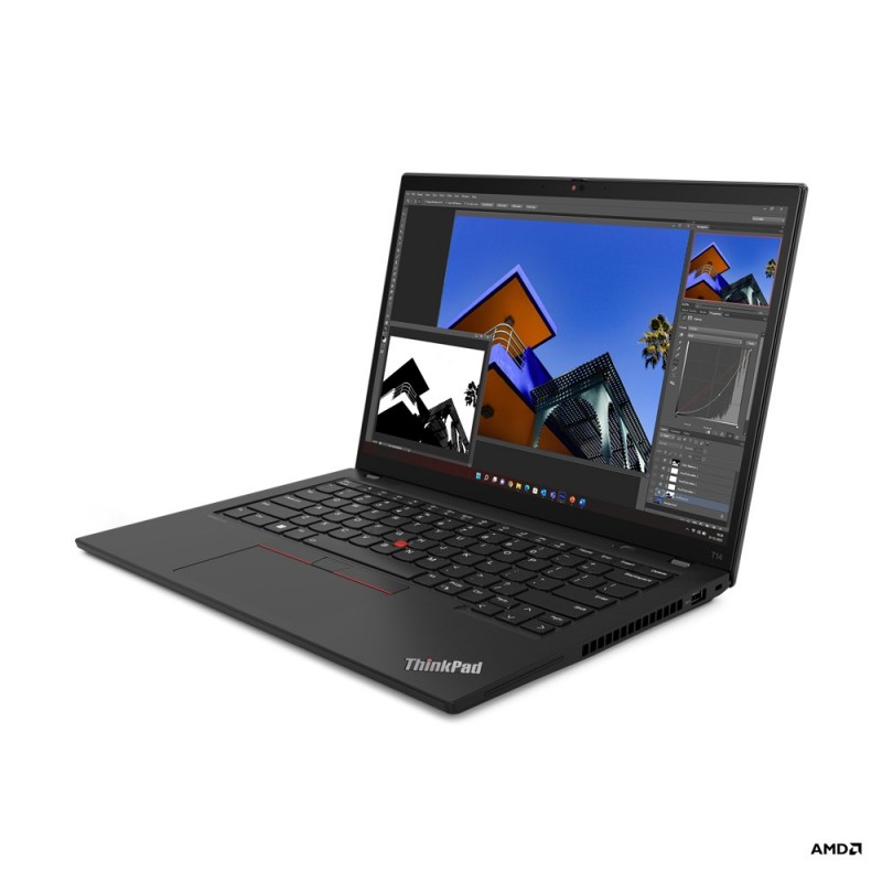 Lenovo ThinkPad T14 Gen 4 (AMD) Laptop 35.6 cm (14") WUXGA AMD Ryzen™ 7 PRO 7840U 16 GB LPDDR5x-SDRAM 512 GB SSD Wi-Fi 6E