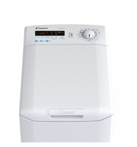 Candy Smart CST 272D3 1-11 machine à laver Charge par dessus 7 kg 1200 tr min Blanc