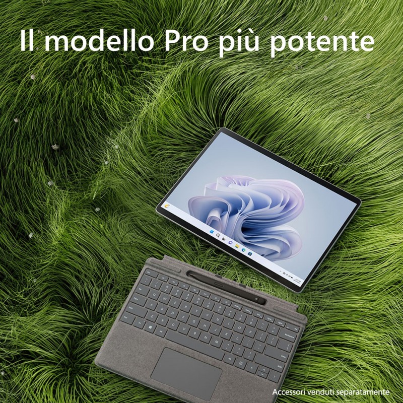 Microsoft Surface Pro 9 512 GB 33 cm (13") Intel® EVO™ i7 16 GB Wi-Fi 6E (802.11ax) Windows 11 Home Platino