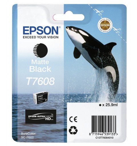 Epson T7608 Negro mate