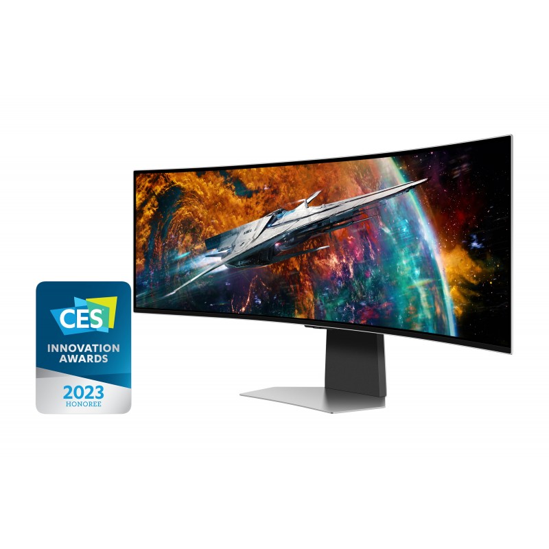 Samsung LS49CG950SUXEN écran plat de PC 124,5 cm (49") 5120 x 1440 pixels OLED Argent