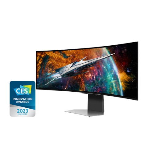 Samsung LS49CG950SUXEN pantalla para PC 124,5 cm (49") 5120 x 1440 Pixeles OLED Plata