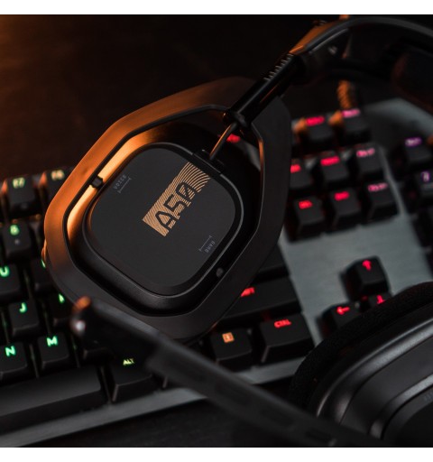 ASTRO Gaming A50 + Base Station Kopfhörer Kabellos Kopfband Schwarz, Gold