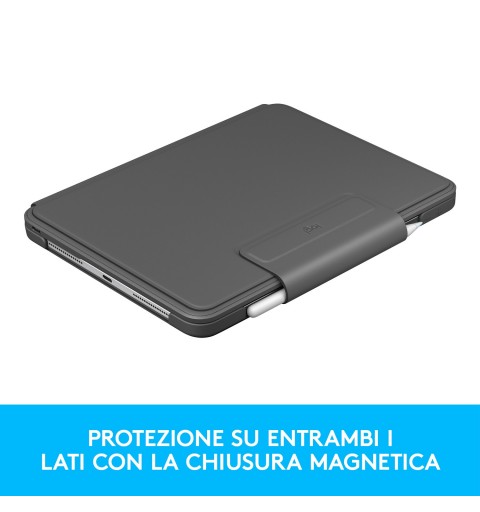 Logitech Slim Folio Pro f Pro12.9 Grafito Bluetooth QWERTY Italiano