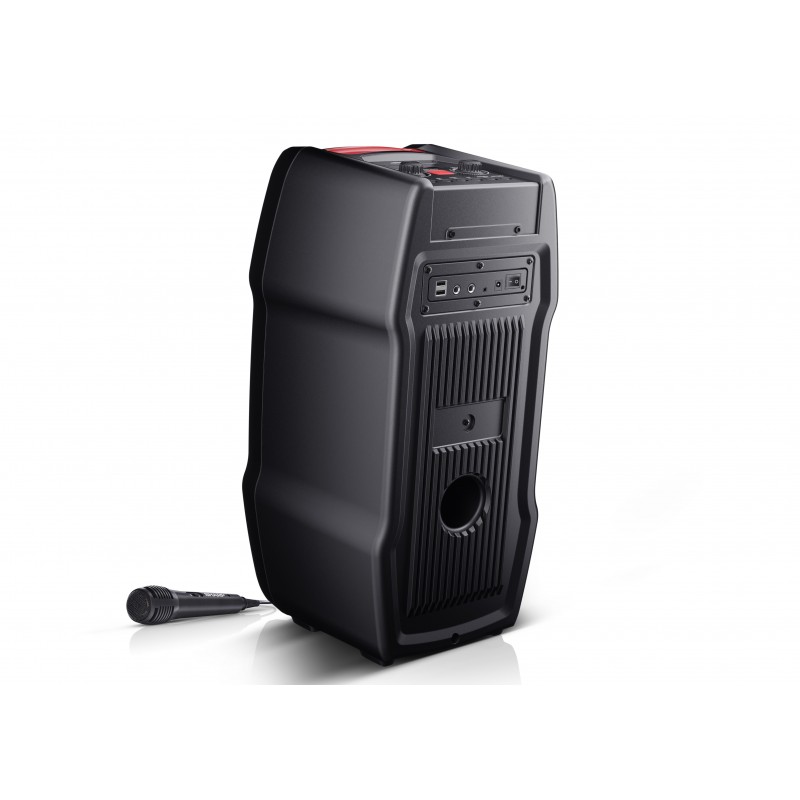 Sharp PS-929 180W Portable Party Speaker with TWS, Bluetooth, Aux & Microphone - Black
