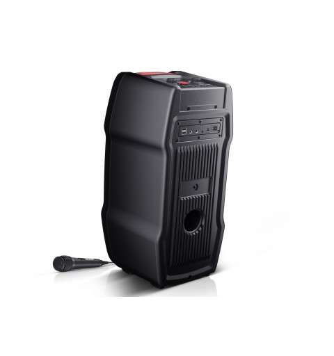 Sharp PS-929 180W Portable Party Speaker with TWS, Bluetooth, Aux & Microphone - Black