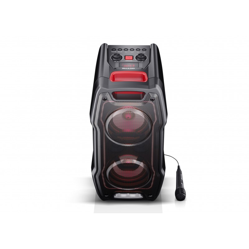 Sharp PS-929 180W Portable Party Speaker with TWS, Bluetooth, Aux & Microphone - Black
