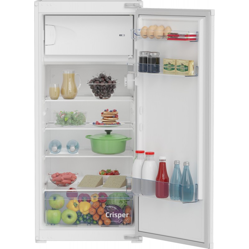 Beko BSSA210K4SN combi-fridge Built-in 175 L E White