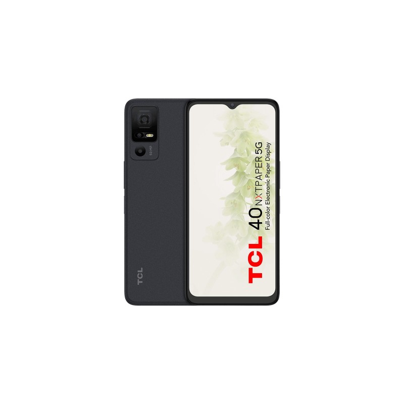 TCL 40 NXTPAPER 5G 16,8 cm (6.6") Ranura híbrida Dual SIM Android 13 USB Tipo C 6 GB 256 GB 5000 mAh Negro