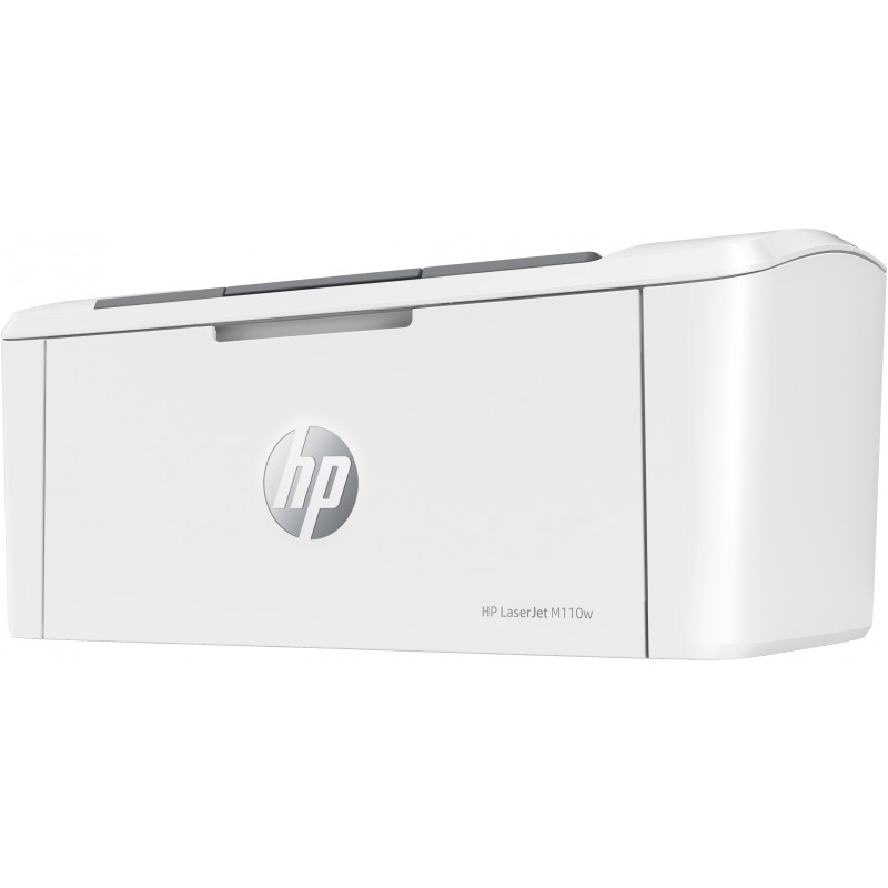 HP LaserJet Imprimante M110w, Noir et blanc, Imprimante pour Petit bureau, Imprimer, Format compact