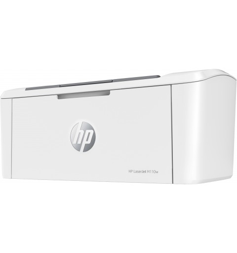 HP LaserJet Imprimante M110w, Noir et blanc, Imprimante pour Petit bureau, Imprimer, Format compact