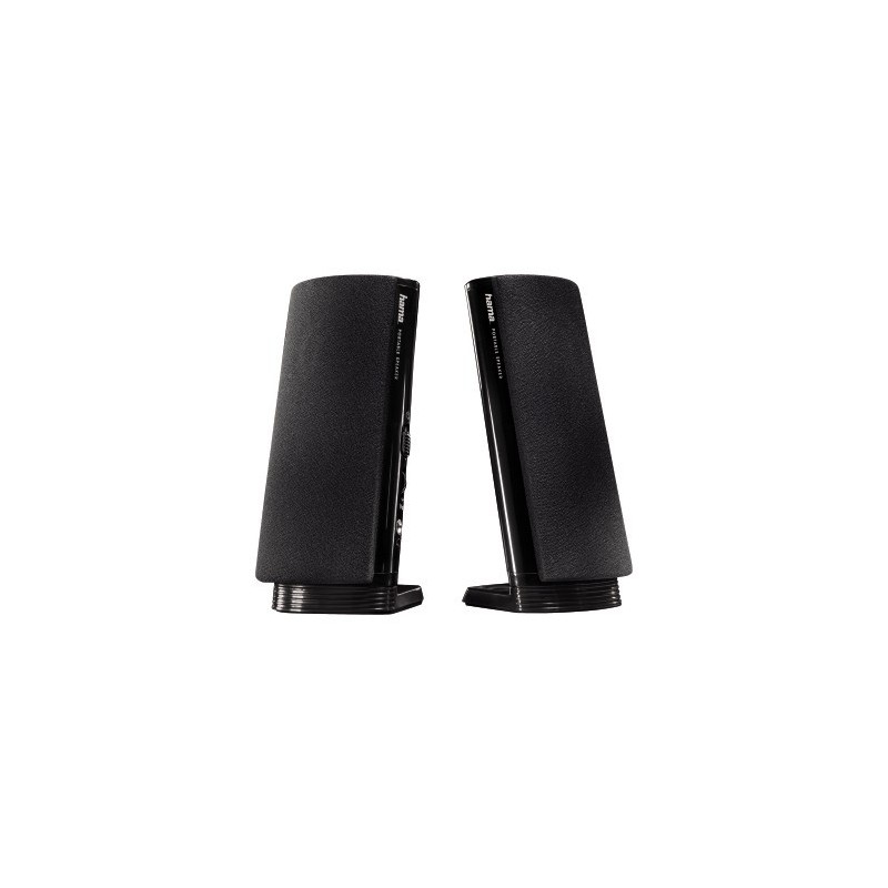 Hama Multimedia Loudspeaker "E 80" altoparlante Nero Cablato