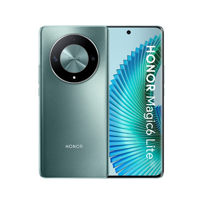 Honor Magic6 Lite 5G 17,2 cm (6.78") Doppia SIM Android 13 USB tipo-C 8 GB 256 GB 5300 mAh Verde