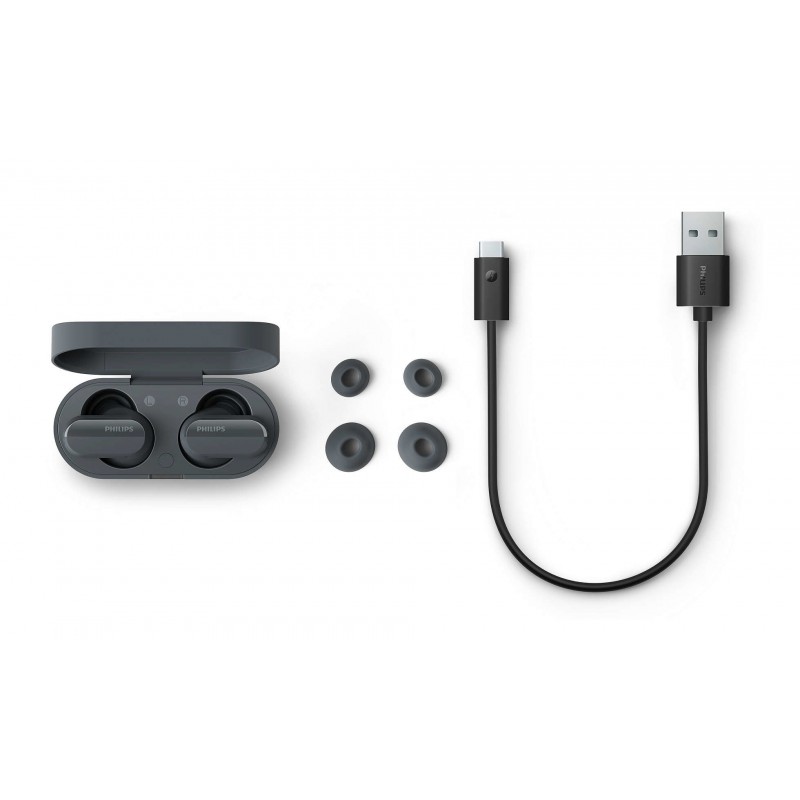 Philips TAT3508BK 00 headphones headset True Wireless Stereo (TWS) In-ear Calls Music Bluetooth Black