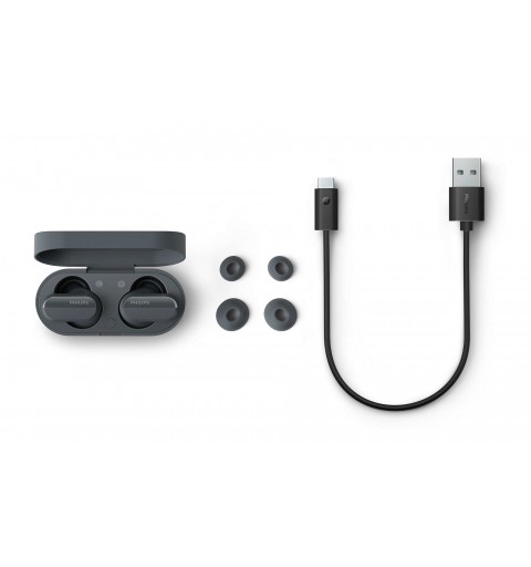 Philips TAT3508BK 00 headphones headset True Wireless Stereo (TWS) In-ear Calls Music Bluetooth Black