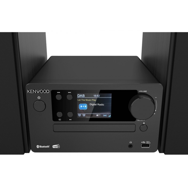 Kenwood Electronics M-725DAB-B set audio da casa Microsistema audio per la casa 50 W Nero Kenwood Electronics M-725DAB-B set audio da casa Microsistema audio per la casa 50 W Nero