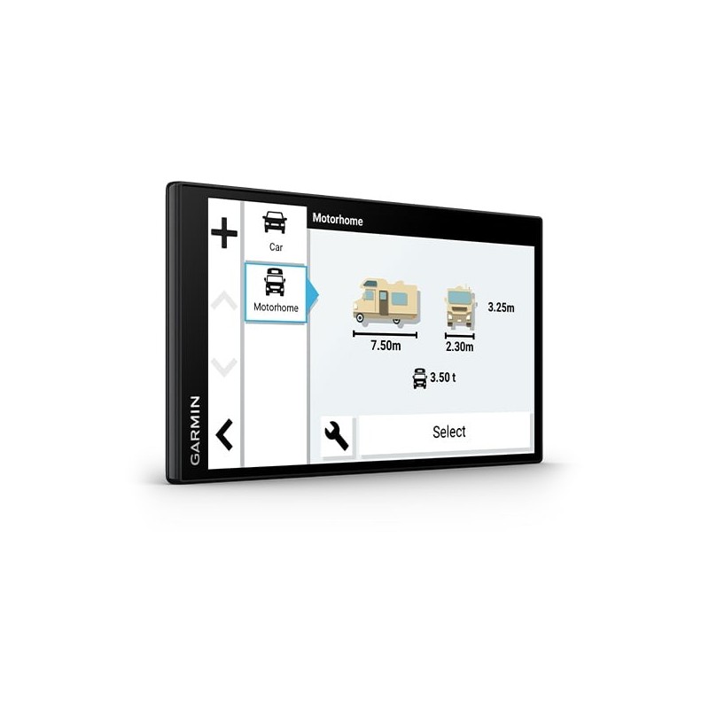 Garmin Camper 795 navigator Fixed 17.8 cm (7") TFT Touchscreen 239.6 g Black