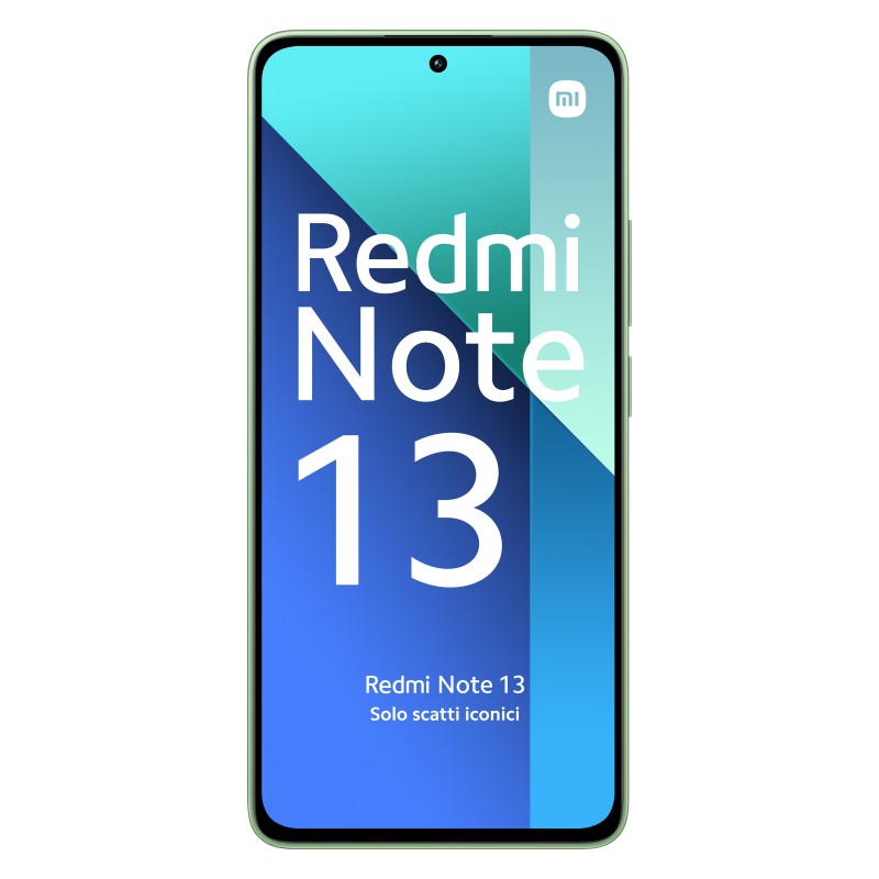 Xiaomi Redmi Note 13 16,9 cm (6.67") Double SIM Android 12 4G USB Type-C 8 Go 256 Go 5000 mAh Vert, Couleur menthe