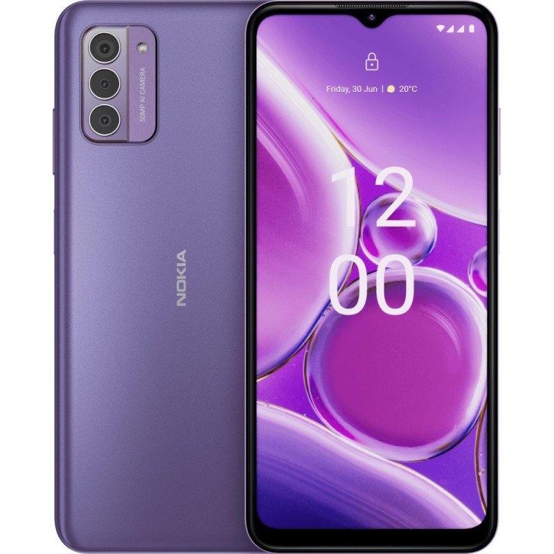 Nokia G G42 5G 16,7 cm (6.56") Doppia SIM Android 13 USB tipo-C 6 GB 128 GB 5000 mAh Viola