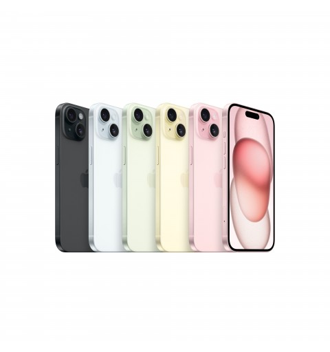 Apple iPhone 15 15,5 cm (6.1") Dual-SIM iOS 17 5G USB Typ-C 128 GB Pink