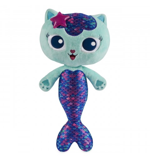 Gabby's Dollhouse , 14-inch Interactive Talking MerCat Plush Kids Toys with Lights, Music and Phrases Stuffed Animals for Girls