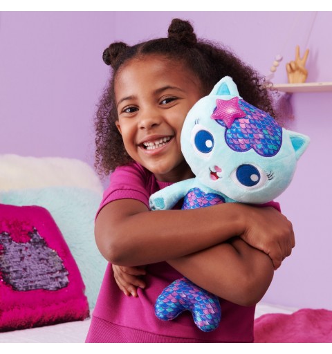 Gabby's Dollhouse , peluche giocattolo di MerCat parlante e interattivo da 35,6 cm, con luci, musica e frasi, peluche per