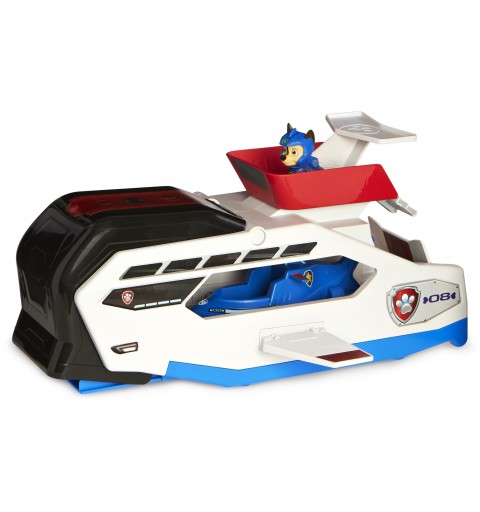 PAW Patrol PAT' PATROUILLE AQUA PUPS - WHALE PATROLLER - Vehicule Pat Patrouille Thème Mer Et Aventures Sous-Marines - Pat