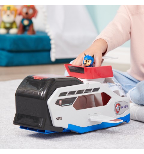 PAW Patrol PAT' PATROUILLE AQUA PUPS - WHALE PATROLLER - Vehicule Pat Patrouille Thème Mer Et Aventures Sous-Marines - Pat
