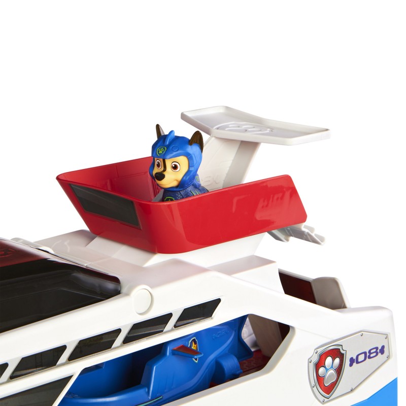 PAW Patrol PAT' PATROUILLE AQUA PUPS - WHALE PATROLLER - Vehicule Pat Patrouille Thème Mer Et Aventures Sous-Marines - Pat