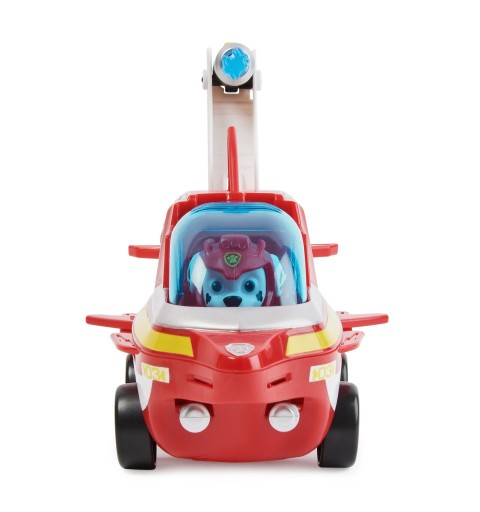 PAW Patrol , Veicolo Trasformabile Aqua Pups di Marshall per Avventure Marine, Personaggio di Marshall incluso, Giochi per