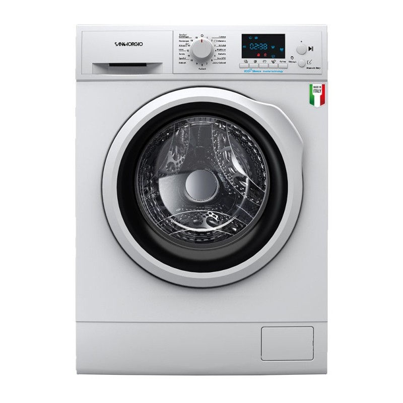 SanGiorgio FAMIGLIA - F4 Star washing machine Front-load 8 kg 1400 RPM White