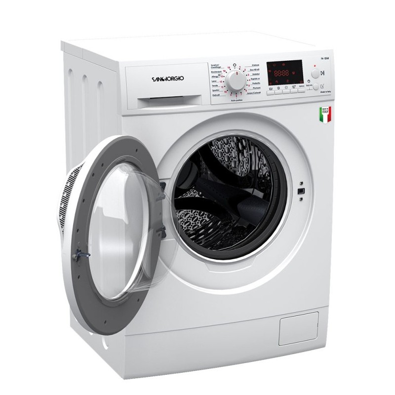 SanGiorgio FAMIGLIA - F4 Star washing machine Front-load 8 kg 1400 RPM White