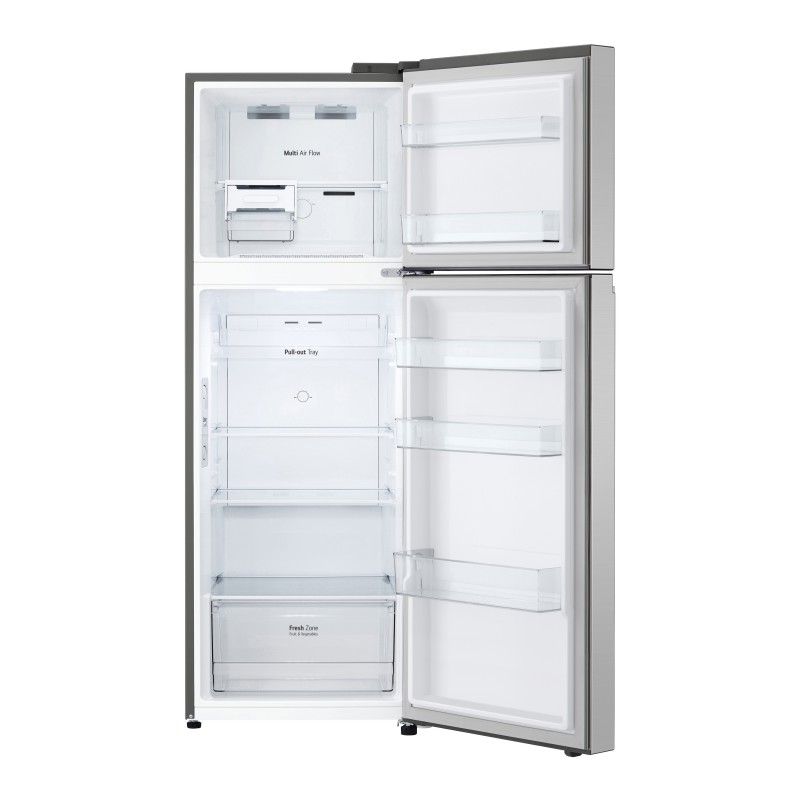 LG GTBV38PZGKD Frigorifero doppia porta 60cm, Classe E, 335L, Door & Linear Cooling, Inox