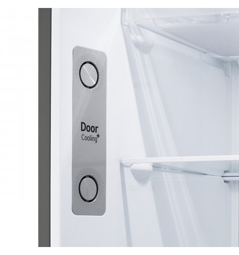 LG GTBV38PZGKD Frigorifero doppia porta 60cm, Classe E, 335L, Door & Linear Cooling, Inox