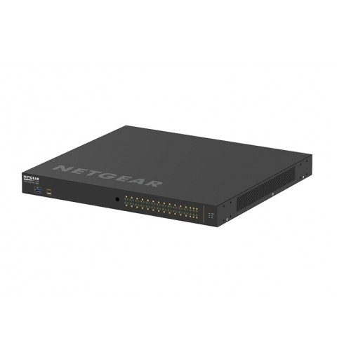 NETGEAR M4250-26G4XF-PoE+ Gestionado L2 L3 Gigabit Ethernet (10 100 1000) Energía sobre Ethernet (PoE) 1U Negro