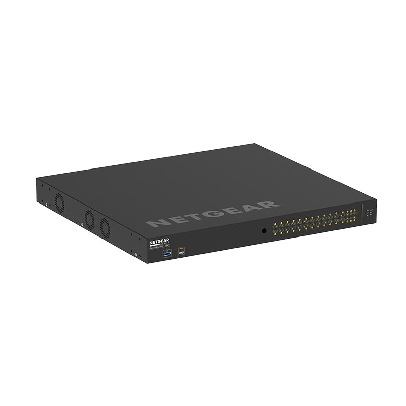 NETGEAR M4250-26G4XF-PoE+ Gestionado L2 L3 Gigabit Ethernet (10 100 1000) Energía sobre Ethernet (PoE) 1U Negro