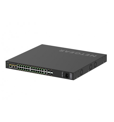 NETGEAR M4250-26G4XF-PoE+ Géré L2 L3 Gigabit Ethernet (10 100 1000) Connexion Ethernet, supportant l'alimentation via ce port