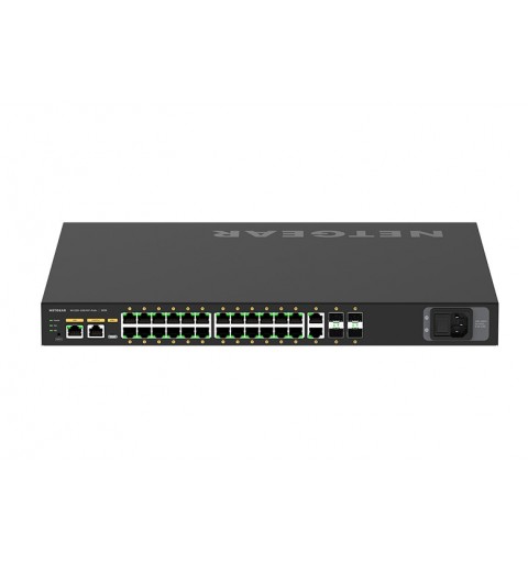 NETGEAR M4250-26G4XF-PoE+ Gestionado L2 L3 Gigabit Ethernet (10 100 1000) Energía sobre Ethernet (PoE) 1U Negro