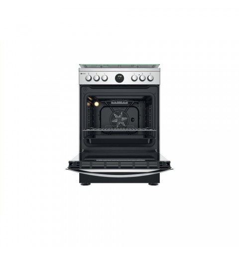 Indesit IS67G8CHX E Cucina Elettrico Gas Stainless steel A