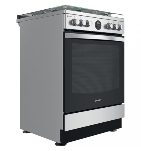 Indesit IS67G8CHX E Cucina Elettrico Gas Stainless steel A