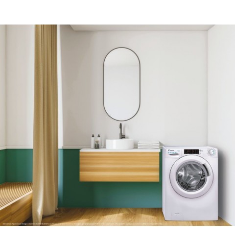 Candy Smart CS 12102DW4 1-S lavatrice Caricamento frontale 10 kg 1200 Giri min Bianco