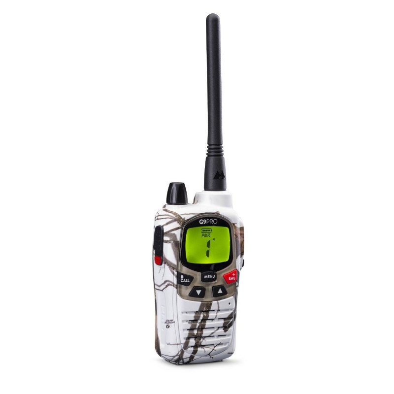 Midland G9 Pro two-way radio 101 channels 446.00625 - 446.19375 MHz White