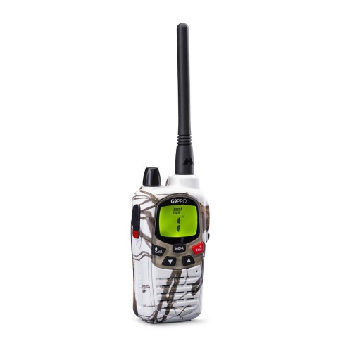 Midland G9 Pro radio bidirectionnelle 101 canaux 446.00625 - 446.19375 MHz Blanc