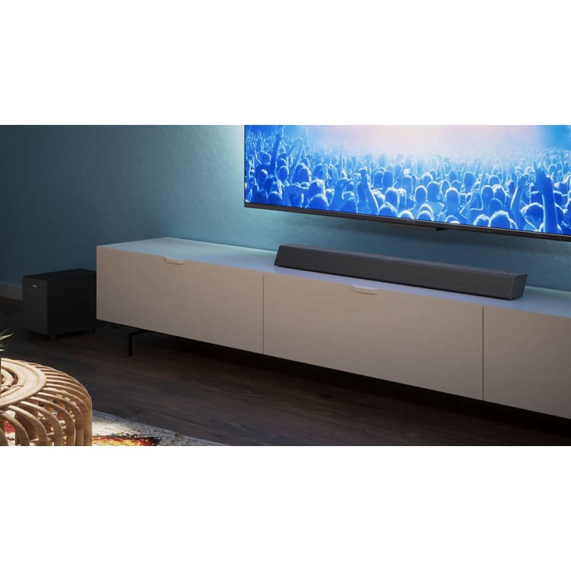 Philips TAB5308 10 altavoz soundbar Gris 2.1 canales 70 W