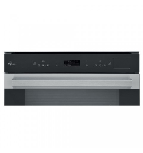 Hotpoint FI7 S8C1 SH IX HA 73 L A+ Nero, Acciaio satinato